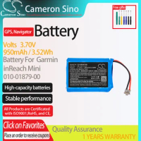 CameronSino Battery for Garmin inReach Mini 010-01879-00 fits 361-00114-00,GPS Navigator Battery.