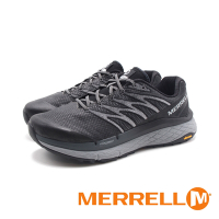 MERRELL(男)RUBATO戶外輕量緩震越野鞋 男鞋-黑灰