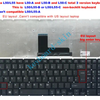 New UK black Keyboard For Toshiba L50-B,L50T-B,L50D-B,L55-B,L55T-B,L55D-B,L50-C,L50T-C,L50D-C,L55-C,L55T-C,L55D-C L55-B5276