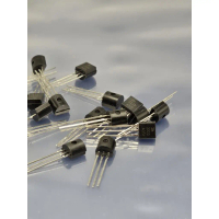 ร้านไทย 5ชิ้น NPN Transistor 2N2222. • Max Vce 40 Volts. • Veb 6 Volts. • Max Ic 0.8 Amps. • ตัวถัง 