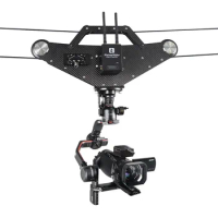 FlyingKitty FM6 Carbon Fiber Professional Payload 6KG flycam shooting systems for basketball and wedding