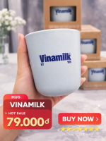 Ly Sứ Cốc Gốm Sứ Cao Cấp Quà Tặng Vinamilk  Chất Liệu Cao Cấp Phù Hợp Sử Dụng Hàng Ngày Hoặc Làm Quà