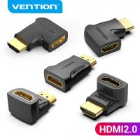 อะแดปเตอร์ HDMI, vention, 90 องศา 270 องศา, ตัวแปลงสายเคเบิลชายกับหญิงมุมขวา, เข้ากันได้กับ HDTV, PS