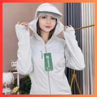 HOT (Có che Trán) Áo Chống Nắng Nữ 2 Lớp Kèm Vành Mũ Lưỡi Trai Chất Thun Lạnh Nhật Cao Cấp Thể Thao 