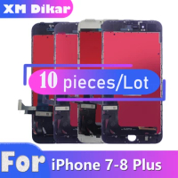 Wholesale 10 Pcs LCD For IPhone 7 7Plus 8 8 Plus Display For iphone 7 8 Plus Touch Screen Display Digitizer Assembly Replacement