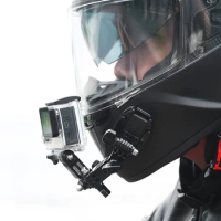 Motorcycle Helmet Chin Stand Mount Holder Action Camera Accessories For HONDA Hornet 900 Cb190R Cb600F Varadero 1000 Dio 34