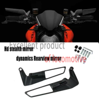 Motorcycle For Ducati XDiavel 1262 Dark 2021 2022 2023years Universal Motorcycle Mirror Wind Wing side Rearview Reversing mirror