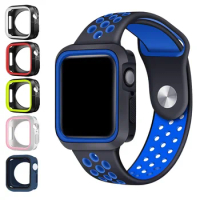 Case for Apple Watch 9 8 7 6 SE 5 3 Bumper Cover Protection Shell Cover Accessories IWatch 42MM 41MM 38MM 45MM 44MM 40MM Case