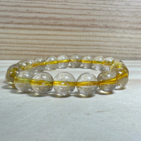 幸水晶 - 幸水晶 - 清透【金髮晶】Golden Rutilated Quartz 9mm+ 正財橫財通通有 ,入門之選 200G