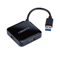 【利百代LIBERTY】LY-302 USB 3.0集線器 USB HUB 擴充槽(USB擴充 擴充插槽)