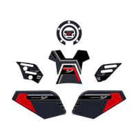 Tracer 9 2022 Accessories tank pad 3D Gel Epoxy Sticker for Yamaha Tracer 9 Tracer 9GT 2021-2023