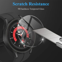 Tempered Glass for Samsung Galaxy Watch 5 44mm 40mm 1/2/3PCS Screen Protector Waterproof Anti-Scratch Galaxy Watch5 Pro 45mm
