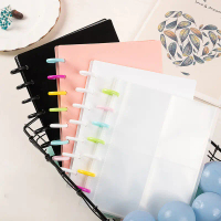 Storage 3-inch Mushroom Buckle Small Card 4-grid 4-9 Loose Leaf 20 Page 30 Polaroid DIY Album