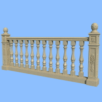 羅馬柱模具陽臺護欄現澆水泥欄桿模型歐式別墅庭院圍墻小柱子磨具