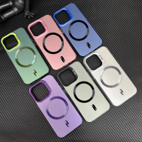 สำหรับ OnePlus 8T 9R 13T NORD CE 2 2T 3 4 N30 ACE 2V 3V 3 Pro Lite 5G เคสไร้สายแม่เหล็ก สีด้าน กันกร