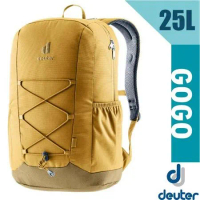 【DEUTER】GoGo DayPack 3D透氣休閒旅遊後背包25L/3813224 薑黃