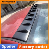 For Mitsubishi Lancer EX 2009-2016 Rear Spoiler ABS Material Primer Color Rear Window Roof Spoiler Wing Body Kit Accessories