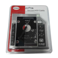 HDD Caddy 9.5 mm SATA to SATA DVD SLOT To HDD SLOT