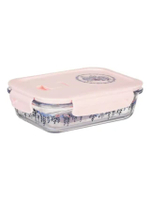กล่องใส่อาหาร GLASS FOOD STORAGE CONTAINER ลาย London สี Multi