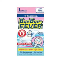 1 PCS BYEBYE FEVER BYE BYE FEVER BAYI ANAK DEWASA HISAMITSU BAYI