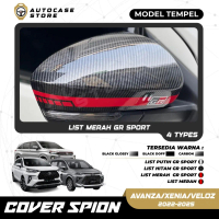 COVER SPION AVANZA / XENIA / VELOZ 2022–2025 UP 1 SET 2 PCS MODEL TEMPEL PNP AKSESORIS MOBIL