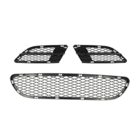 Front Bumper Lower Grille Kit fits 2008-2012 BMW 3-Series E90 E91 Set of 3