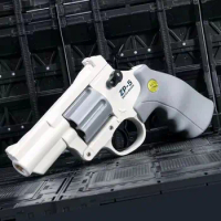 ZP5 Revolver Launcher Soft Dart Bullet Manual Toy Gun CS Weapon Outdoor Game Airsoft Shooter Pistol For Boys Birthday Gift