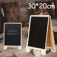 Mini Black Board Kayu Papan Reservasi Papan Tulis Cafe Papan Memo Papan Menu Berdiri Papan Tulis Te