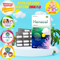 Viên uống bổ sung Canxi, vitamin K2 và D3 Aplicaps Menacal hộp 60 viên