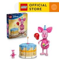 LEGO Disney Classic 43305 Piglet's Birthday Fun (544 Pieces), Mainan Anak Perempuan, Mainan Anak, Ma