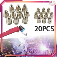 Nozzle Plasma P80 20pcs/10set Nozzle&Electrode Tip Nozel Plasma Cut 1.3/1.5 Mm Nozzle Plasma Cutting