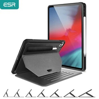 ESR Case for iPad Pro 11 Case 2020 Sentry Stand Magnetic Case for iPad Pro 11 Back Cover Sturdy Case with Pencil Holder