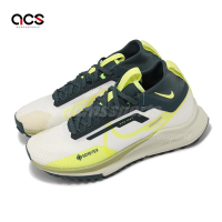 Nike 越野跑鞋 Wmns Pegasus Trail 4 GTX 防水 米白 綠 女鞋 戶外 運動鞋 FN7771-100