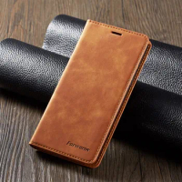 Luxury Leather Flip Case For Samsung Galaxy A7 2018 Case Wallet Magnetic Cover For Samsung Galaxy A8 2018 Case A6 2018 Phone Bag