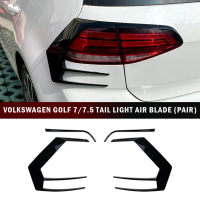 Trim Lampu Brek Ekor Belakang, QCQC, Pemisah Belakang Kereta, Spoiler, Untuk VW Golf 7 7.5 MK7 MK7.5
