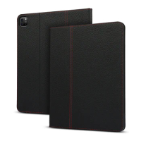 For Ipad Pro 11 2021 Leather Case Wallet Genuine Leather Flip Cover For Ipad Pro 12.9 2021 Smart Auto Wake Sleep Quick