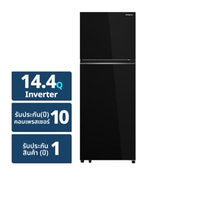 ฮิตาชิ ตู้เย็นอินเวอร์เตอร์ 2 ประตู รุ่น HRTN6443SGBKTH ขนาด 14.4Q สีกลาสแบล็ก