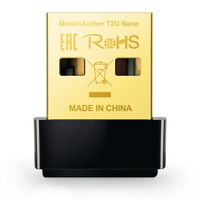 【最高折200+4%回饋】TP-LINK Archer T2U Nano AC600 USB無線網卡/雙頻/網路卡