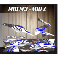 SET SETIKER COD STRIPING MOTOR STRIPING BUAT MIO Z 125 DAN MIO M3 VARIASI POLET LIS MOTOR YAMAHA MIO