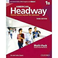 姆斯American Headway 3/e Student Multi-Pack 1B 9780194725729 華通書坊/姆斯