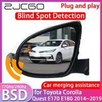 ZJCGO for Toyota Camry XV50 Daihatsu Altis Blind Spot Detection Car BSD BSA BSM System Driving Warning Radar Alert Mirror