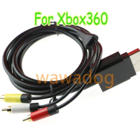 10pcs Component Games Audio Video AV Cable for Xbox 360 Slim Cable Console TV Game Computer Accessories