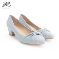 COLLIN-527 Sepatu Pesta Wanita Heels Wanita 5cm 37 SILVER