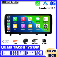 Android 13 For Mercedes W204 W205 2008-2012 LHD RHD Car Radio Stereo Multimedia Video Player Navigation GPS Carplay 4G LET