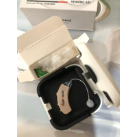 Alat Bantu Dengar Audiosound JH125 Tanpa Kabel dengan Tombol Utama dan Pengaturan Volume