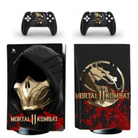 Mortal Kombat PS5 Standard Disc Edition Skin Sticker Decal Cover for PlayStation 5 Console &amp; Controllers PS5 Skin Sticker Vinyl