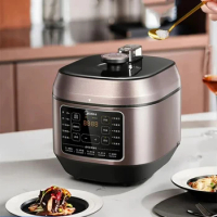 Midea 6L Electric Rice Cooker 220V 1000W 70KPA Pressure Cooker Intelligent Electric Cooker 2 Inner Pots Kitchen Multicooker