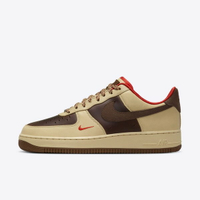 Nike Air Force 1 07 [HQ3447-222] 男 休閒鞋 運動 經典 AF1 低筒 燈芯絨 英式棕