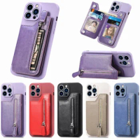 Leather Case For Apple Magnetic Suction Protective Mobile Phone Case Card Holder Wallet Split For iPhone 13 12 11