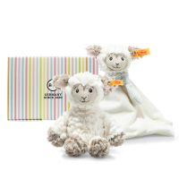 【STEIFF】Lita lamb 小小羊 安撫巾&amp;玩偶(安撫彌月禮盒)